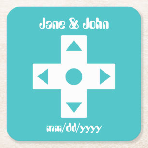 Multiplayer Mode in Turquoise Paper Coaster