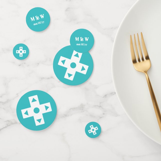Multiplayer Mode in Turquoise Table Confetti (Group)