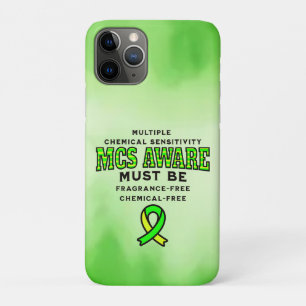 Multiple Chemical Sensitivity MCS Awareness  Case-Mate iPhone Case