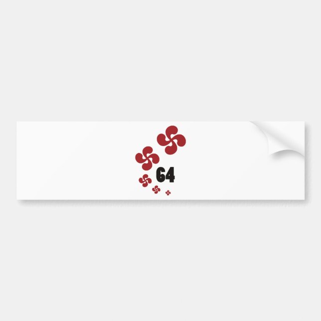 Multiple Cross64.ai Bumper Sticker (Front)