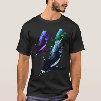 Multiple Diving Penguins T-Shirt