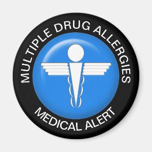 Multiple Drug Allergies Magnet