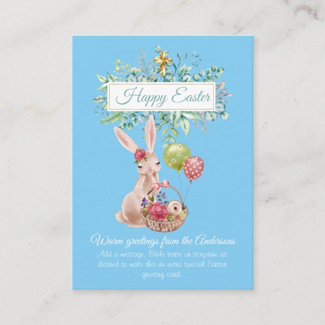 Multiple Easter Cards 100 x PHOTO LETTER BUDGET (Front)