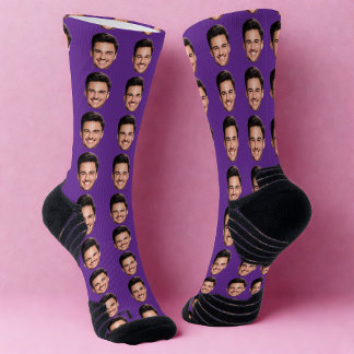 Multiple Face Personalized Socks