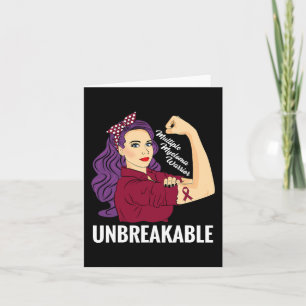 Multiple Myeloma Awareness  Blood Cancer Warrior G Card