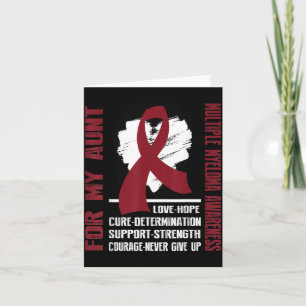 Multiple Myeloma Awareness- For My Aunt Card
