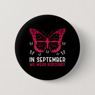 Multiple Myeloma Awareness In September We Wear Bu 6 Cm Round Badge
