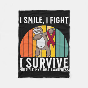 Multiple Myeloma Awareness Kids Blood Cancer Aware Fleece Blanket