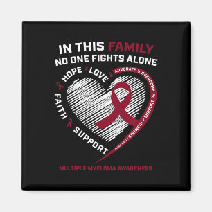 Multiple Myeloma Awareness Sister Dad Blood Cance Magnet