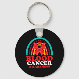 Multiple Myeloma Blood Cancer Awareness Butterfly Key Ring