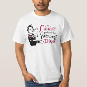 Multiple Myeloma Cancer Picked The Wrong Diva T-Shirt