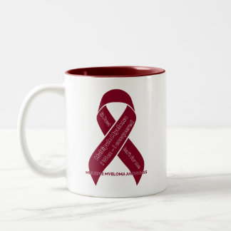 Multiple Myeloma Sucks Two-Tone Coffee Mug