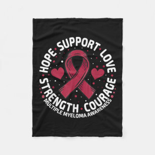 Multiple Myeloma Support Family Multiple Myeloma A Fleece Blanket