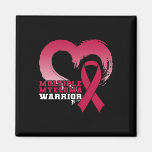Multiple Myeloma Warrior Awareness Heart  Magnet