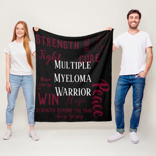 Multiple Myeloma Warrior blanket (In Situ)