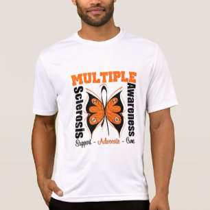 Multiple Sclerosis Awareness Butterfly T-Shirt