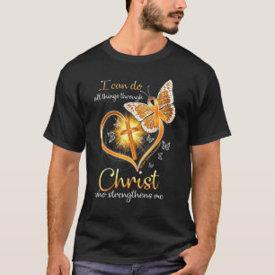 Multiple Sclerosis Awareness I Can Do All Things T-Shirt