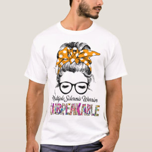 Multiple Sclerosis Awareness Ribbon Support Gifts T-Shirt