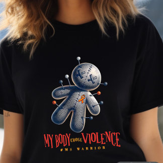 Multiple Sclerosis Awareness top, MS warrior tee, Tri-Blend Shirt