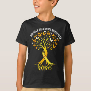 Multiple sclerosis awareness tree hope ms survivor T-Shirt