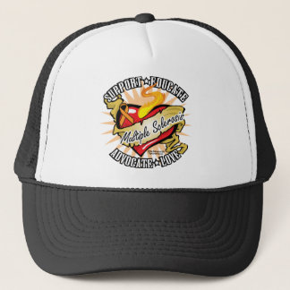 Multiple Sclerosis Classic Heart Trucker Hat