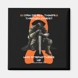 Multiple Sclerosis Men Gifts Husband Ms Awareness  Magnet