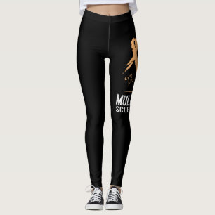 Multiple Sclerosis MS Awareness Shirt: Support My Leggings