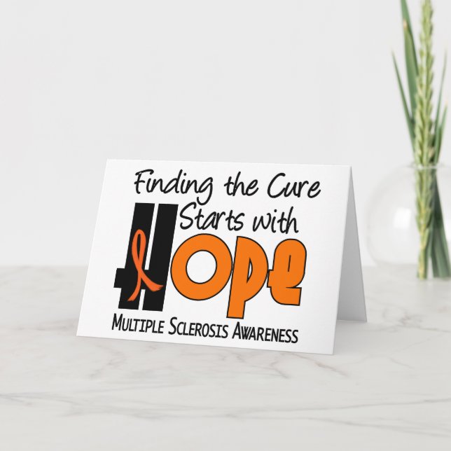 Multiple Sclerosis MS HOPE 4 Card (Front)