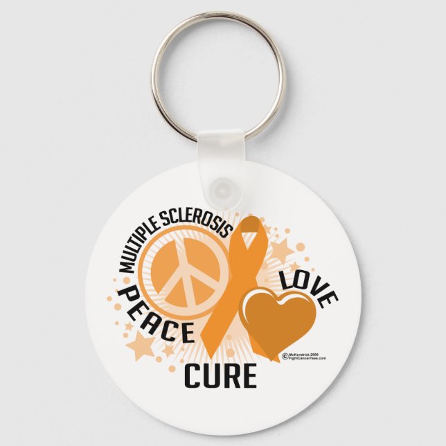 Multiple Sclerosis PLC Key Ring (Front)