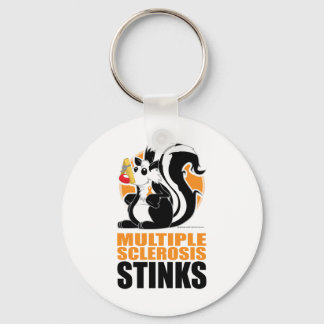Multiple Sclerosis Stinks Key Ring