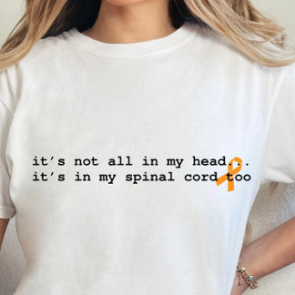 multiple sclerosis warrior tee, funny ms awareness T-Shirt