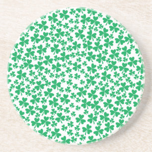 Multiple Shamrocks Coaster