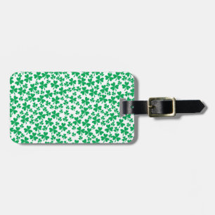 Multiple Shamrocks Luggage Tag