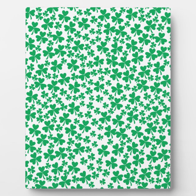 Multiple Shamrocks Plaque (Front)