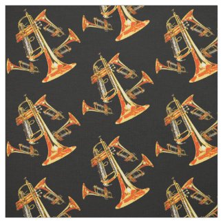 Multiple Trumpets Fabric