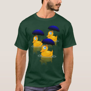 Multiple Umbrella Ducks T-Shirt