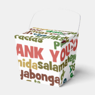 Multiple Ways to Say Thank You in Many Languages Favour Box