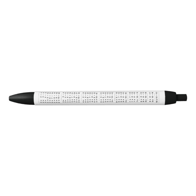 multiplication table Pen (Front)