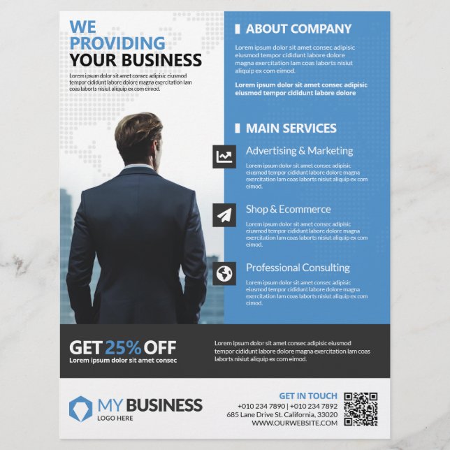 Multipurpose Corporate Business Flyer (Front)