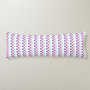 Multisexual Pride Flag Colours Polkadots Body Cushion