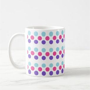 Multisexual Pride Flag Colours Polkadots Coffee Mug