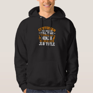 Multitasking Ninja Is Not A Job Title School Custo Hoodie
