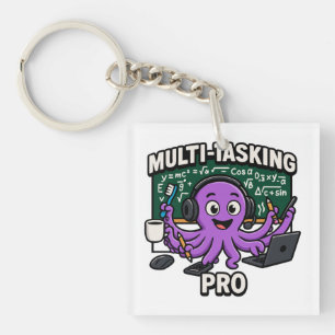 Multitasking Octopus Classroom Learner Pro Key Ring