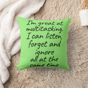 Multitasking Throw Pillow