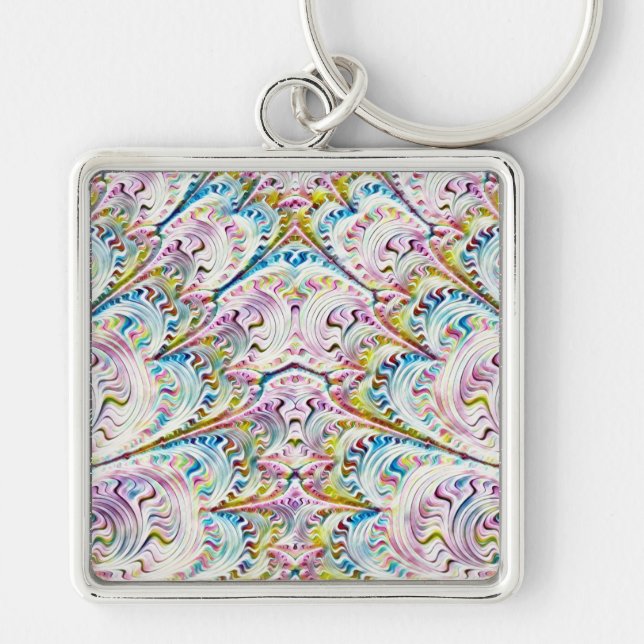 ~ Multitude of Pastel Shades ~ Keychain (Front)