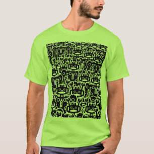 Multitude of Robots - Customised T-Shirt