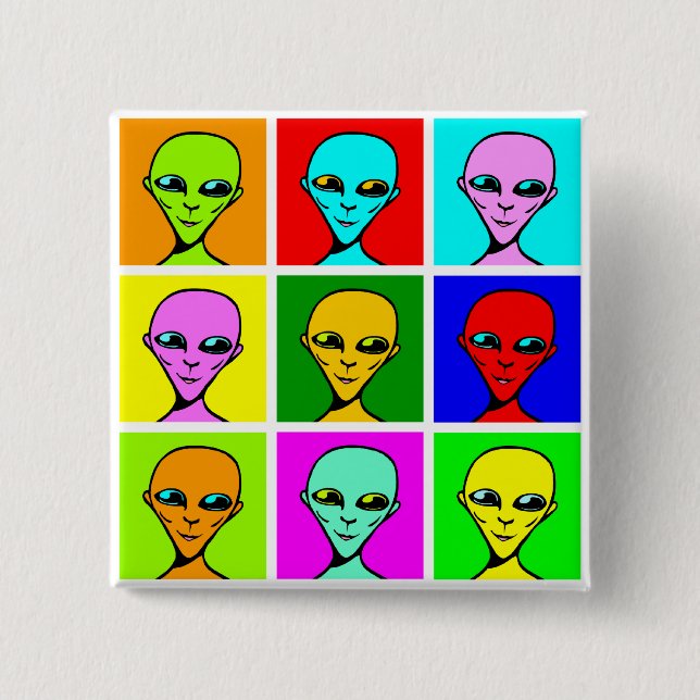 Multiversal Pop 15 Cm Square Badge (Front)