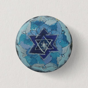 Multiverse Magen David 3 Cm Round Badge