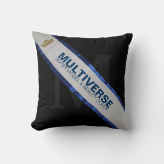 MULTIVERSE SASH - Miss Multiverse Throw Pillow