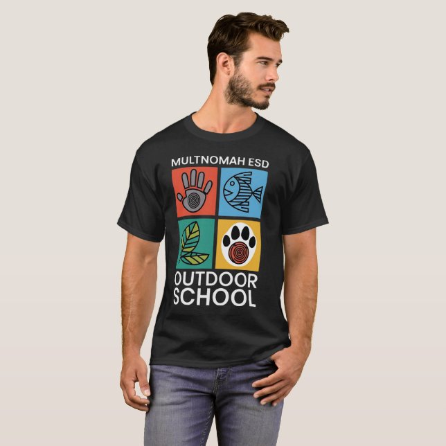 Multnomah ESD T-Shirt – outdoor School (Front Full)